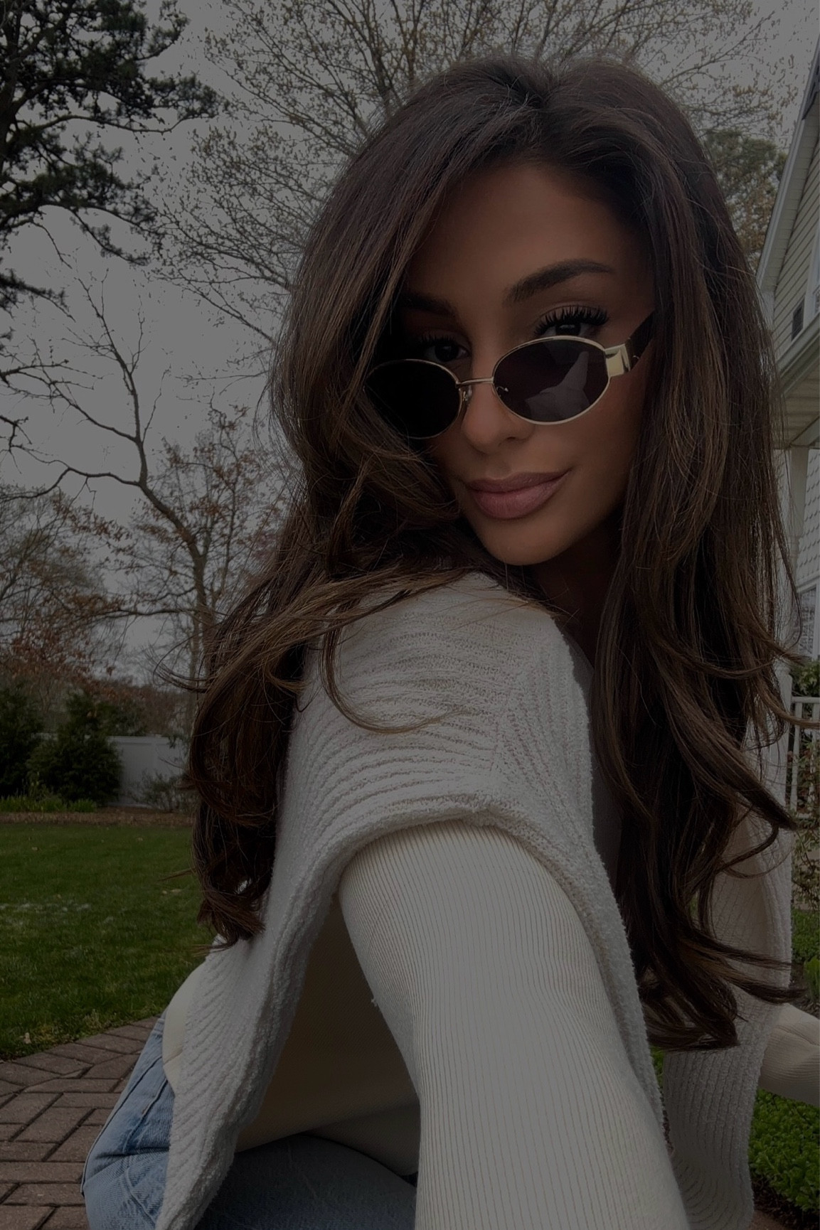 Are those the Celine glasses ??? 

#LTKSeasonal #LTKfindsunder50 #LTKstyletip