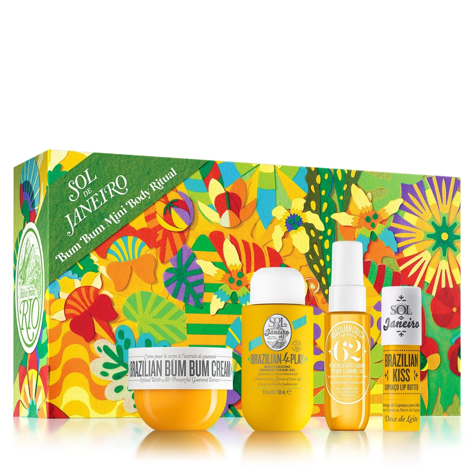 Bum Bum Mini Body Ritual - 4-Piece Holiday Set - Sol de Janeiro | Sol de Janeiro