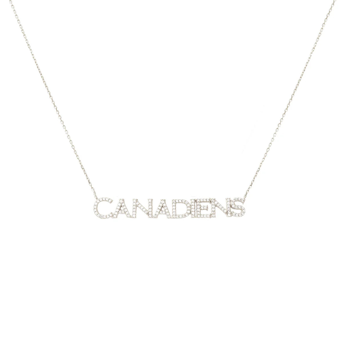 Montréal Canadiens Pavé Necklace | So Pretty Cara Cotter