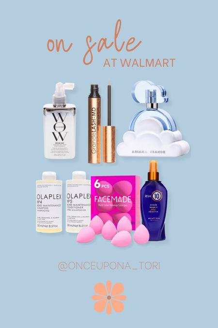 I can’t believe some of these beauty products are on sale right now at Walmart! #Olaplex #Hair #ColorWOW #GrandeLash #Facemade #ItsA10 #ArianaGrande #beauty

#LTKbeauty #LTKGiftGuide #LTKSale
