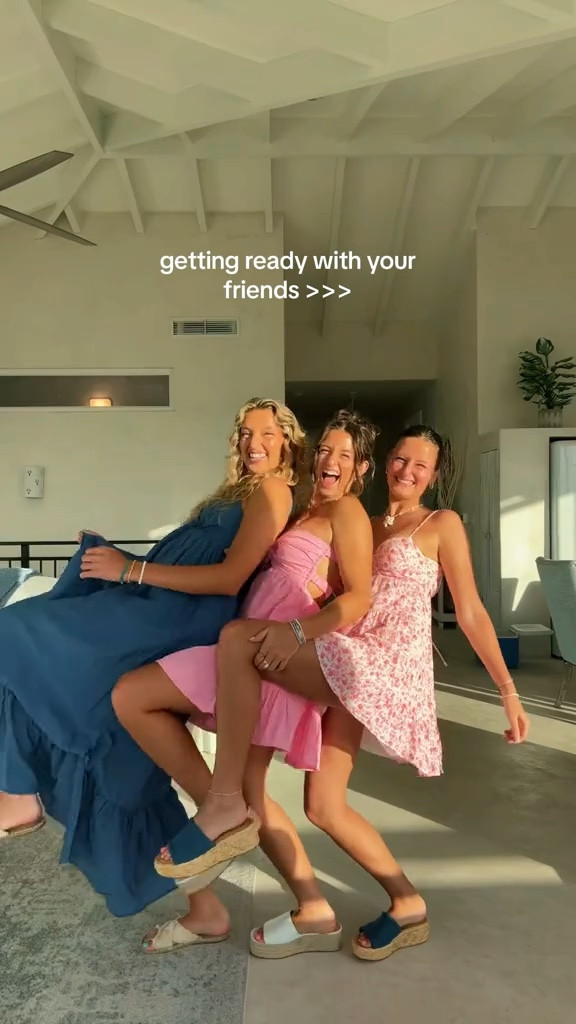 dinner outfits are giving💕🫐🌸💘 all dresses are from grey bandit and are SO cute for spring break/vacation vibes!! 

✨code: NAT20

vacation outfit, spring outfit, dress, spring break, Easter dress, wedding guest, date night outfit

#LTKSeasonal #LTKVideo #LTKtravel