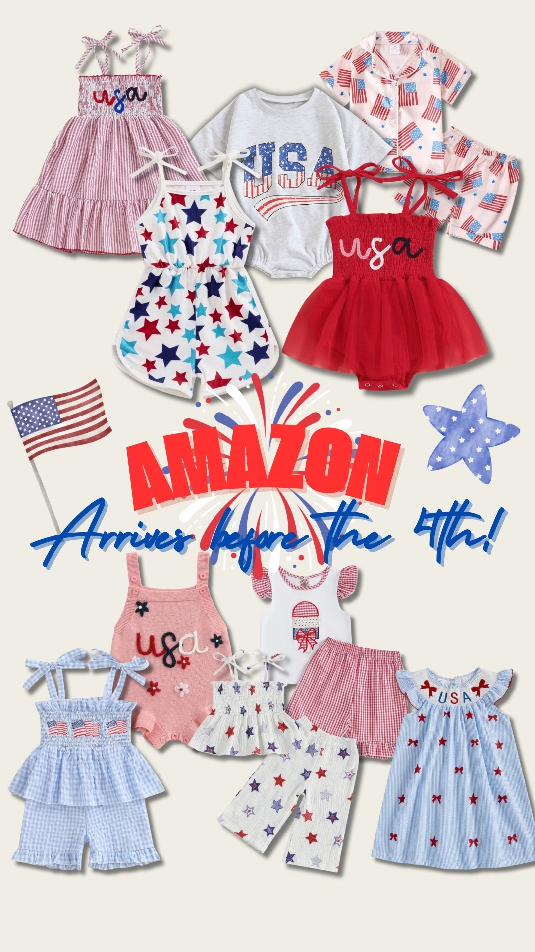 AMAZON 4th OF JULY OUTFITS FOR GIRLS ❤️🤍💙 arrives before Friday! 

Amazon style, Amazon fashion, Amazon finds, Fourth of July outfits, summer style, girl moms, red white and blue outfits, toddler girl fashion, toddler girl style 



#LTKStyleTip #LTKSeasonal #LTKKids