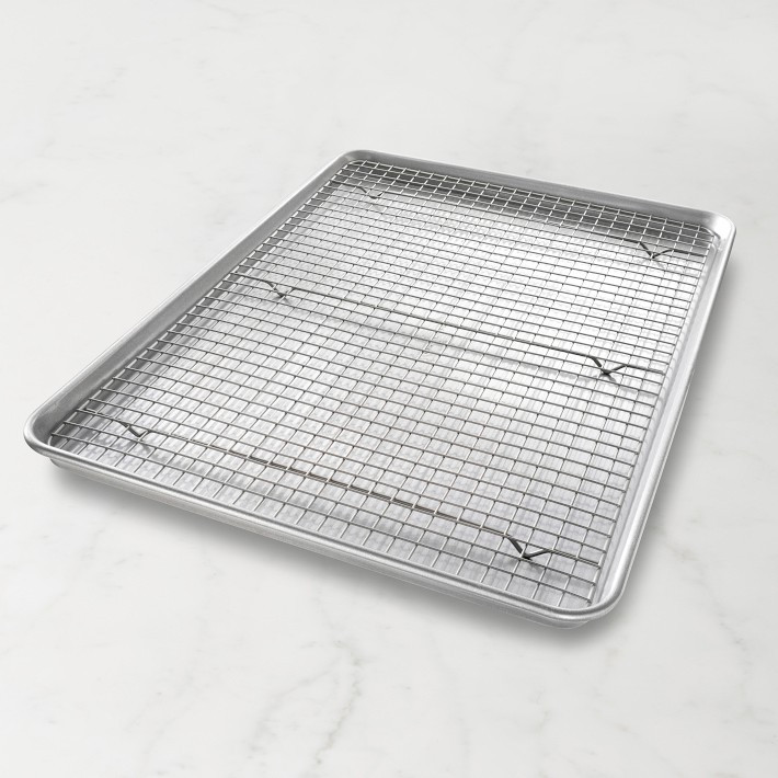 USA Pan Extra Large Nonstick Sheet Pan + Cooling Rack | Williams-Sonoma