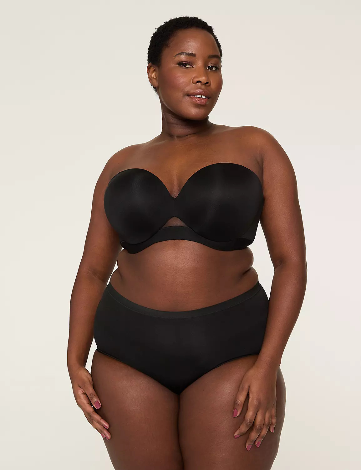 Comfort Bliss Plunge Multi-Way Strapless Bra | Lane Bryant (US)