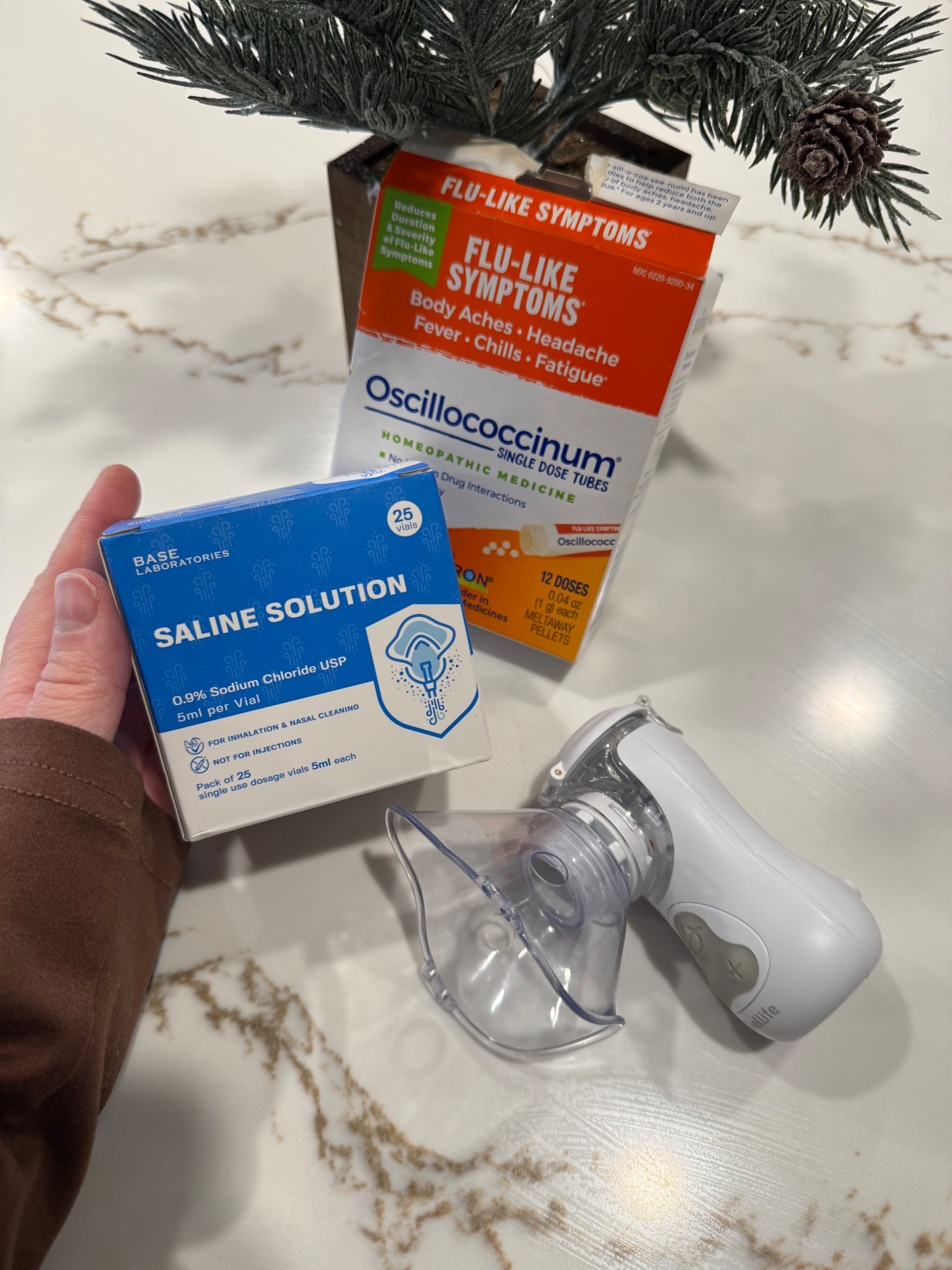 Let me put you onto something and thank me later.  Also, code MROSONIA15 for some money off with Mary Ruth’s ! 

This flu going around is NO joke.
And not everyone wants Tamiflu or all the extra chaos that comes with it.

What’s been helping in our house
• A nebulizer has been a lifesaver. Even the littlest ones use it in our house.
• Saline for the nebulizer is a must. Simple but effective.
• Oscillococcinum, just trust me on this one. Yes, it’s homeopathic. Yes, people will say placebo. All I know is it’s actually helping us.
• Elderberry is also really, really good. I use the MaryRuth’s one. 

Most important part
Wash your hands.
Stay home if you have symptoms.

This flu humbled me. After a full week, I’m finally starting to feel human again. Take care of yourselves 🤍

#flu #fluseason #healthy #remedies #homeopathic 

#LTKmomlife