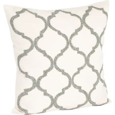 Saro Zsa Zsa Moroccan Design Beaded Throw Pillow | Wayfair North America