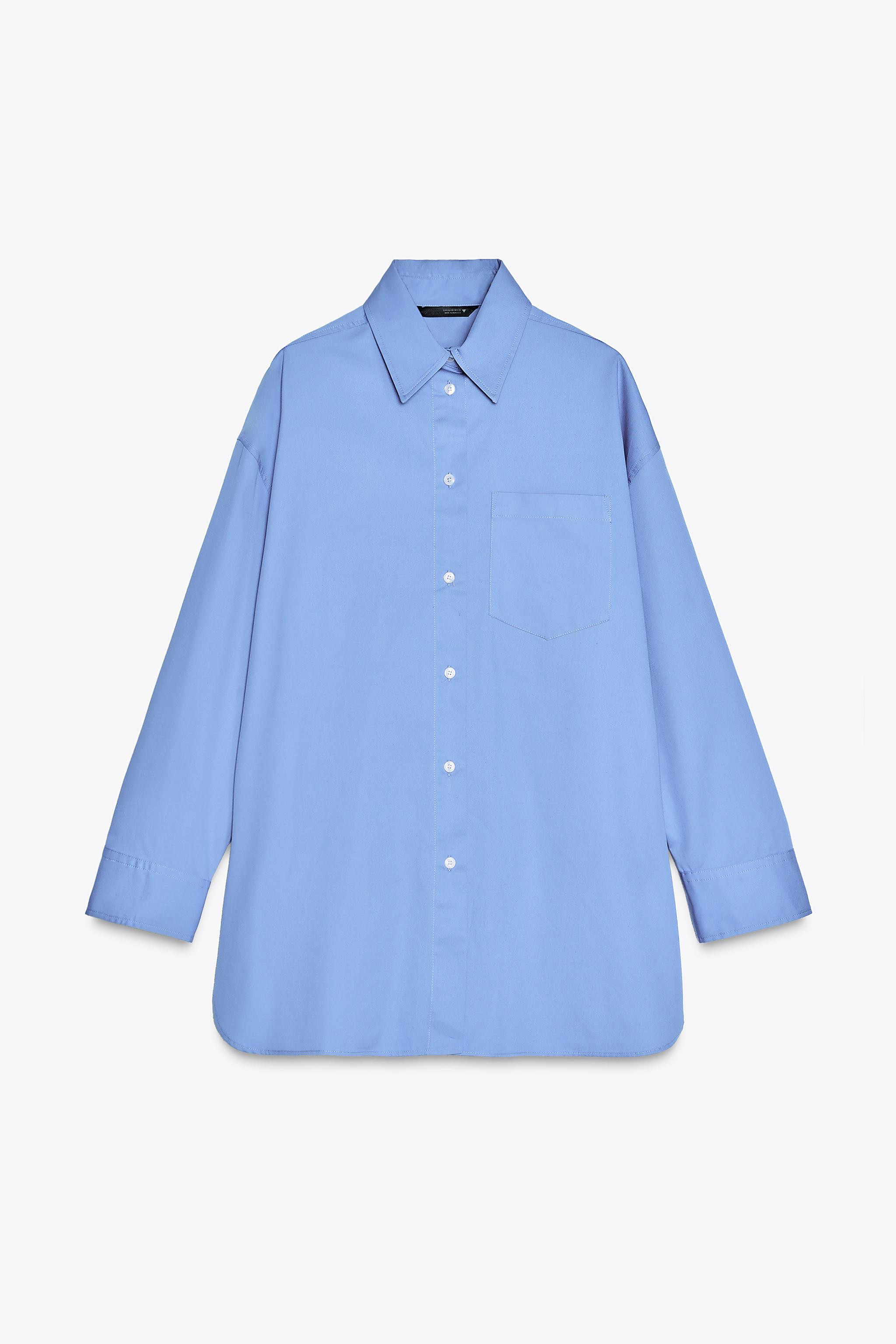 OVERSIZED GABARDINE SHIRT | Zara US