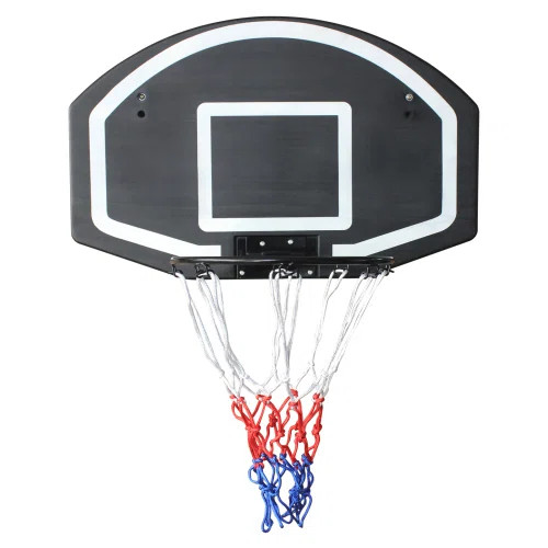 Wall-mounted Basketball Hoop, Folding Basketball Backboard and Rim Combo | Wayfair North America
