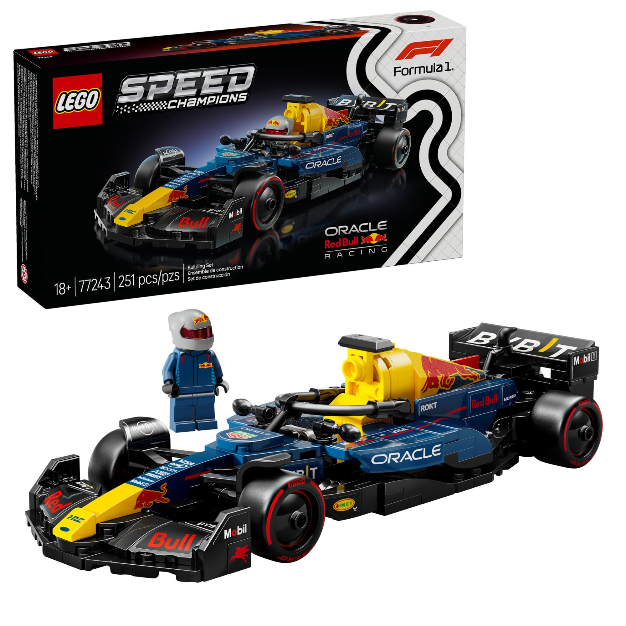 LEGO Speed Champions Oracle Red Bull Racing RB20 F1 Race Car Model Kits - Building Set for Adults... | Amazon (US)