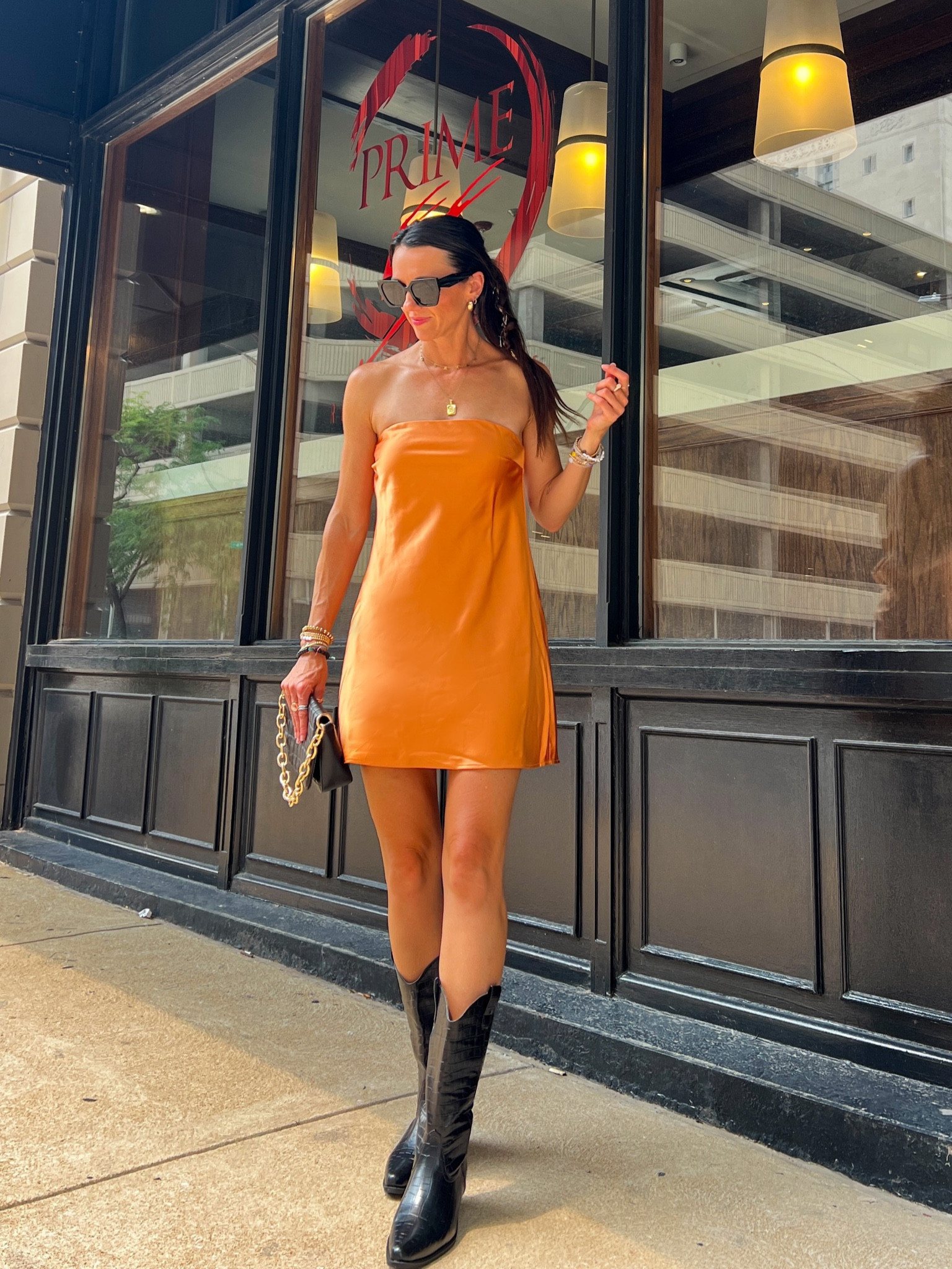 Black
Cowboy boots
Target style
Silk dress
Forever 21

#LTKshoecrush #LTKstyletip #LTKFind