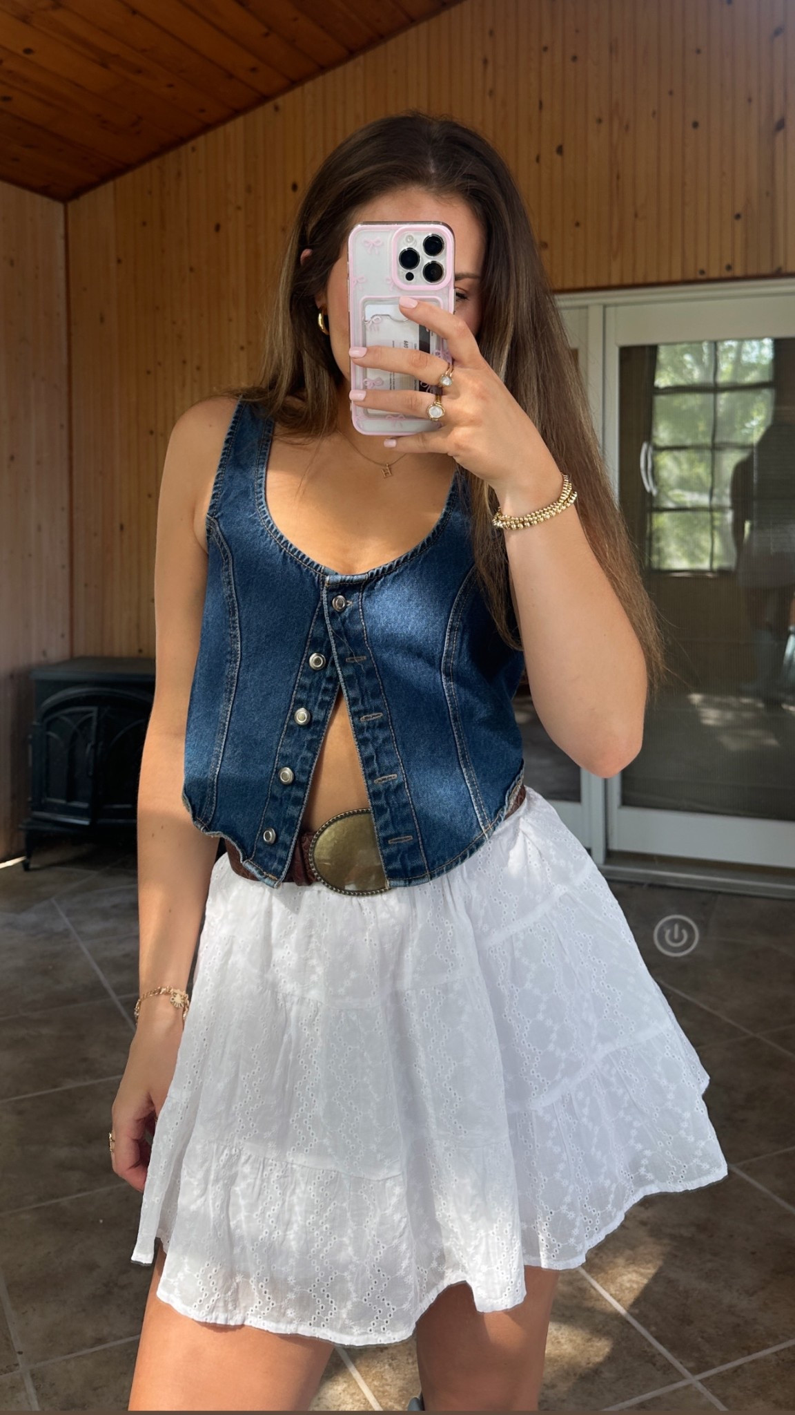 country concert outfit inspo !!  // trucker hat // cowgirl boots // red cowgirl boots // denim vest // western // western outfit // summer outfit // ootd // womens fashion // style // nashville outfit // festival outfit // spring outfit // denim // white denim skirt // country outfit // cowgirl boots outfit // megan moroney outfit inspo // morgan wallen concert outfit // ty meyers outfit // denim vest // levi’s // trucker hat outfit // white skirt // jewelry // amazon finds 

#LTKStyleTip #LTKFindsUnder50

#LTKFindsUnder50 #LTKStyleTip

#LTKFindsUnder50