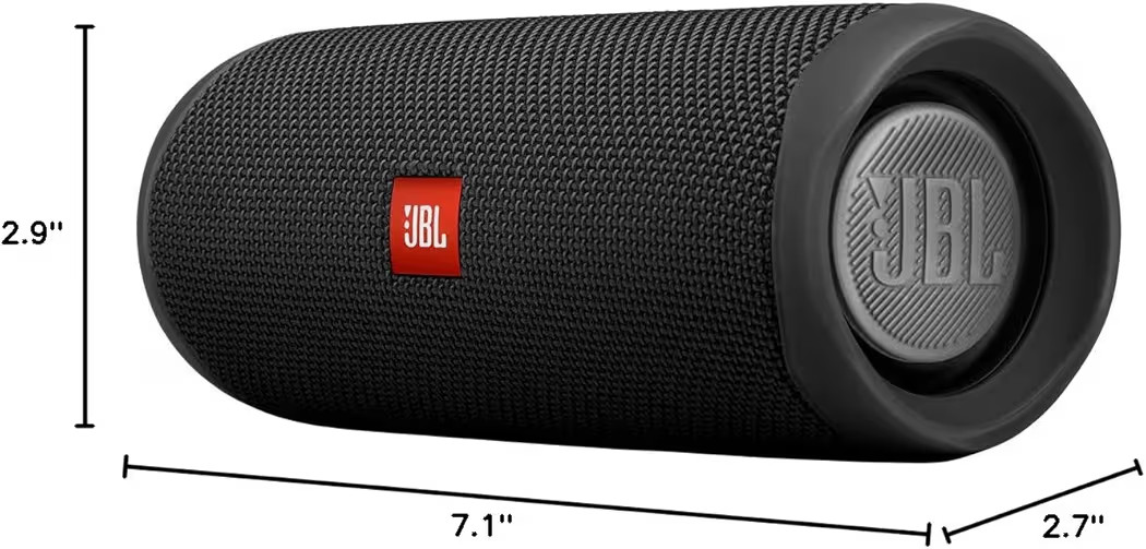 JBL FLIP 5, Waterproof Portable Bluetooth Speaker, Black, Small | Amazon (US)