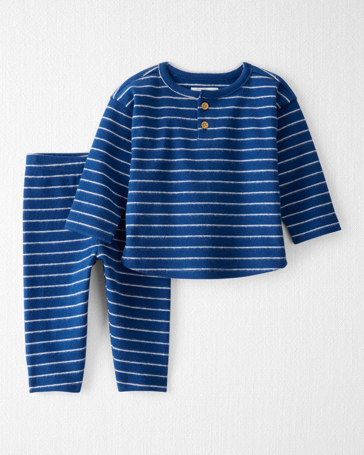 Baby Boy 2-Piece Organic Cotton Striped Set  - Little Planet | Carter's | Carter's Inc