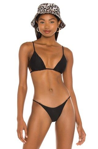 It's Now Cool The String Bikini Top in Black from Revolve.com | Revolve Clothing (Global)