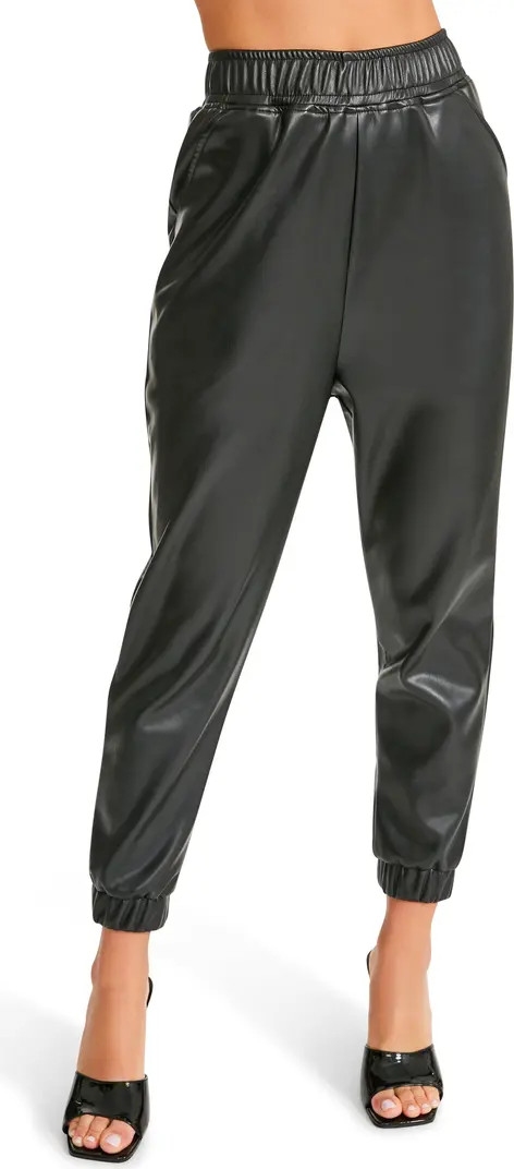BB Dakota by Steve Madden Run the World Faux Leather Joggers | Nordstrom | Nordstrom