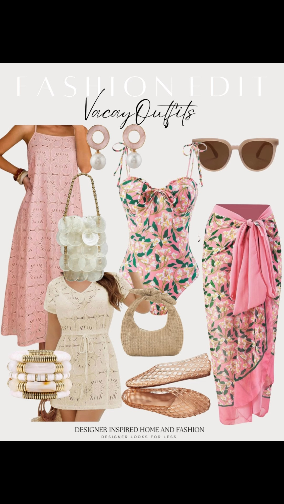 Vacay outfit inspo! Swimsuits, cover up, dresses 

#LTKSeasonal #LTKSwim #LTKTravel