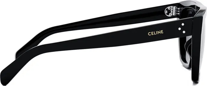 CELINE Bold 3 Dots 58mm Flat Top Sunglasses | Nordstrom | Nordstrom