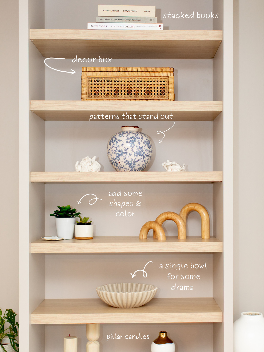 How to decorate shelves. 
decor for your shelf 

 #LTKU #LTKHome
