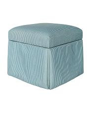 20x20 Siena Skirted Storage Ottoman | Home | TJ Maxx | TJ Maxx