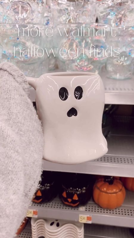 Some more awesome and super affordable Walmart Halloween items!! The first skull mug is a nice little semi dupe of the west elm mug! (But under $5!)

Walmart Halloween, Halloween mug, Halloween canister, skull mug, ghost mug, spooky season 

#LTKHalloween #LTKhome #LTKSeasonal