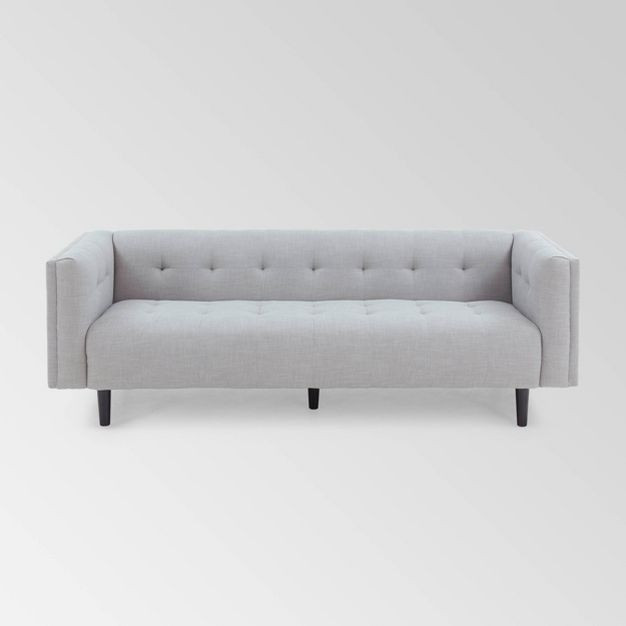 Ludwig Mid Century Modern Upholstered Tufted Sofa - Christopher Knight Home | Target