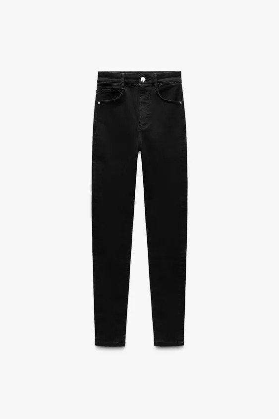 TRF HIGH-WAIST SKINNY JEANS | Zara US