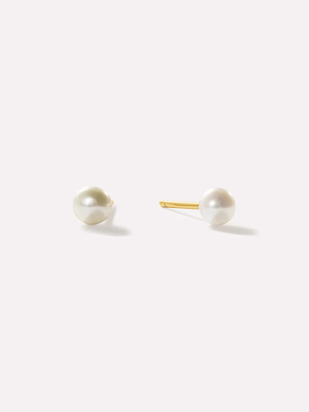 Pearl Stud Earrings - Mini Organic Pearl | Ana Luisa
