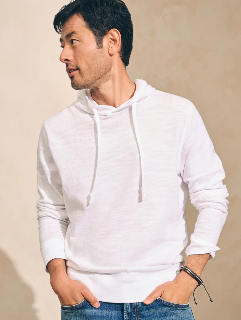 Sunwashed Slub Hoodie | Faherty