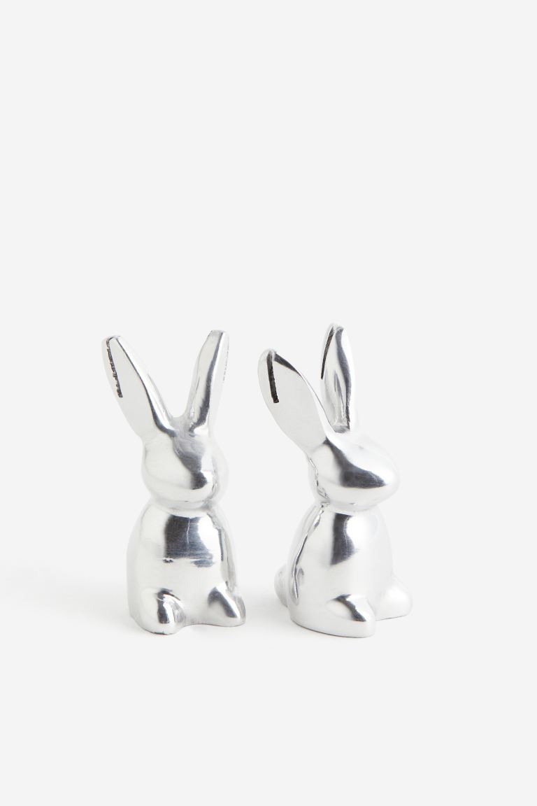 2-pack Place Card Holders - Silver-colored - Home All | H&M US | H&M (US + CA)