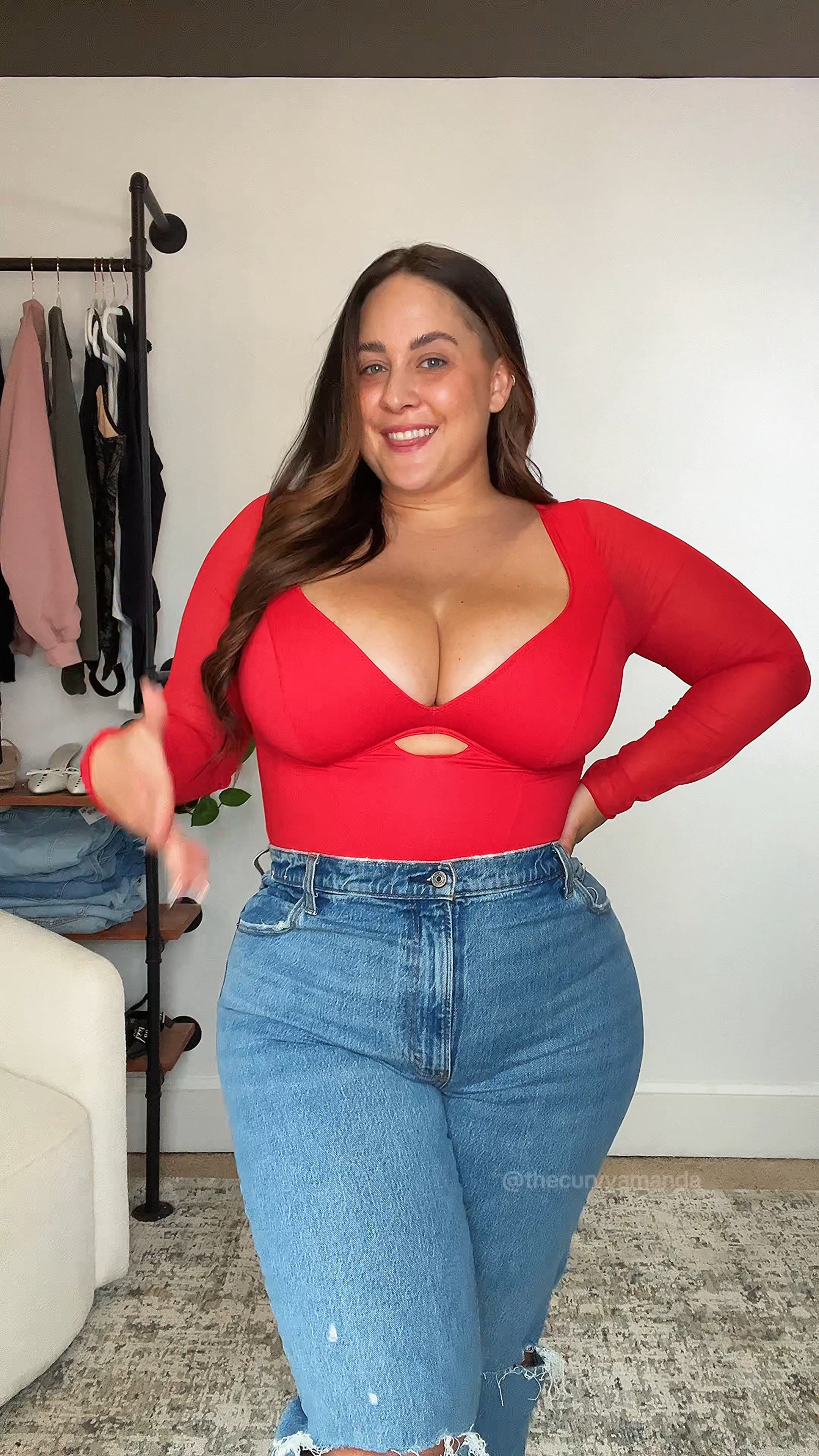 Shapewear bodysuit! 

Shown in size XXL 
Fit TTS but recommend sizing up if you have a large chest! 

5’2” / size 14-16 / 38J

#LTKMidsize #LTKSaleAlert #LTKPlusSize