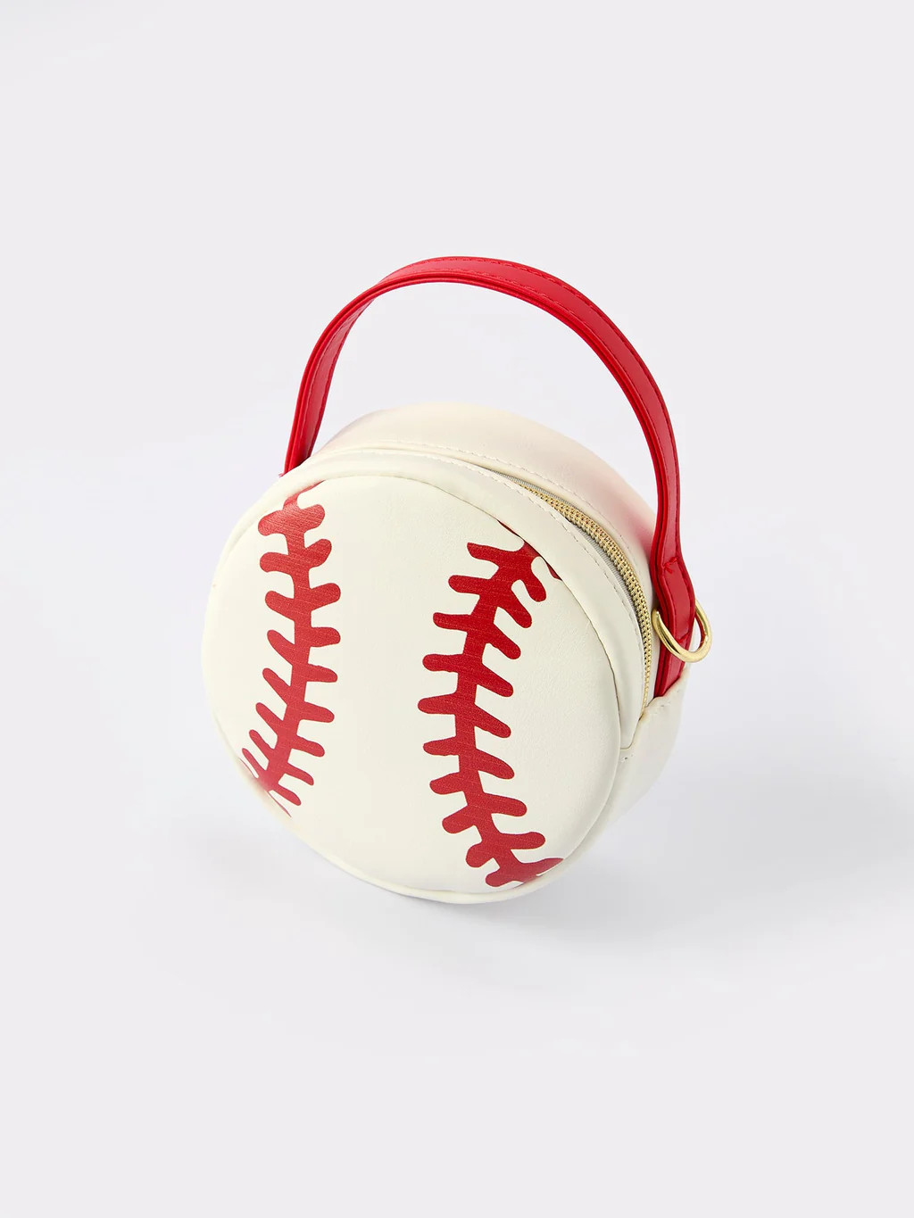 Kids Baseball Themed Crossbody Bag with Red Handle | The Little Lemons Company