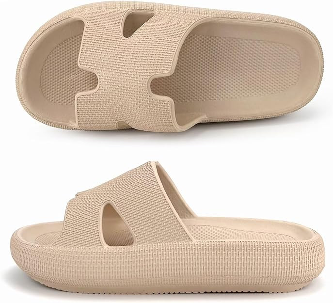 Haifago Cloud Slides for Women and Men Cushion Recovery Pillow Sandals, Memory Foam House Shower ... | Amazon (US)
