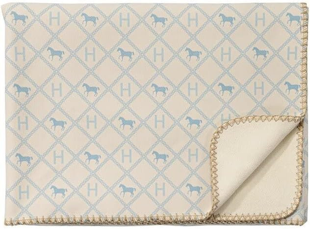 71x71'' Throw Blanket Shawl - Blue Grid Horse Soft Thickened Sheep Cashmere Blanket for Living Room Office Car Leisure Travel | Amazon (US)