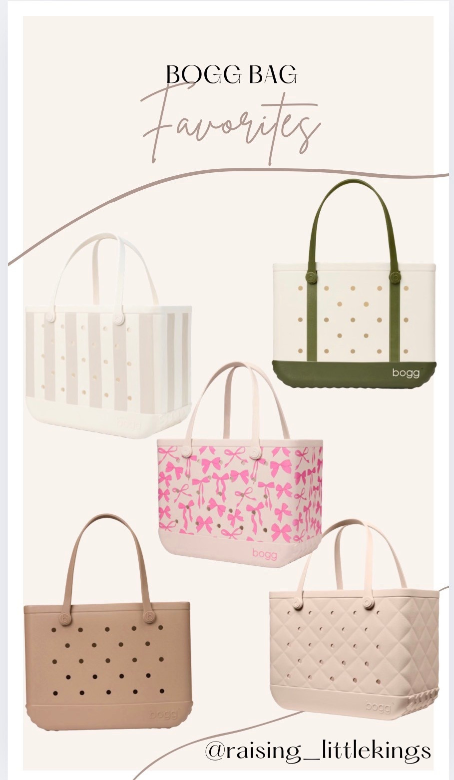 Hi, my name is Amanda and I’m obsessed with Bogg Bags 😆 Seriously, they are the most perfect bag! I love they you can take them to the park, beach, lake, etc, and just rinse them out with water to clean! 

I also love keeping one in the car…the structure of the bag makes it so easy to keep it organized with things we are constantly grabbing!

These are my current favorite prints! They make the perfect gift for anyone on your list! I’m already thinking about making my kids Valentine’s Day baskets using the bitty bags!

#LTKGiftGuide #LTKFindsUnder100 #LTKHoliday