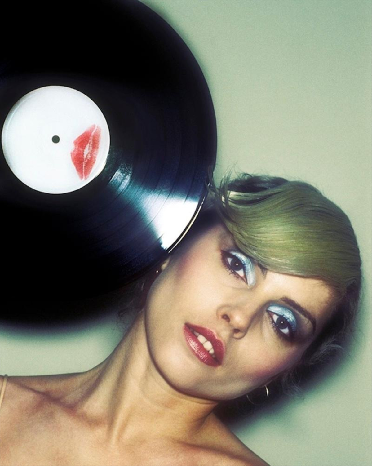 Vinyl Blondie by Martyn Goddard Signed Limited Edition1978 (printed later)