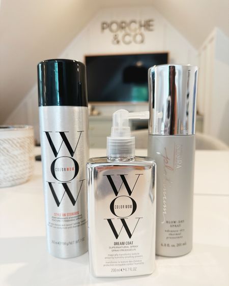 Hair Care favorites- WOW dream coat and style on steroids. And Kenra Blow dry spray 💁🏻‍♀️#hair #salon #wow 

#LTKbeauty #LTKVideo