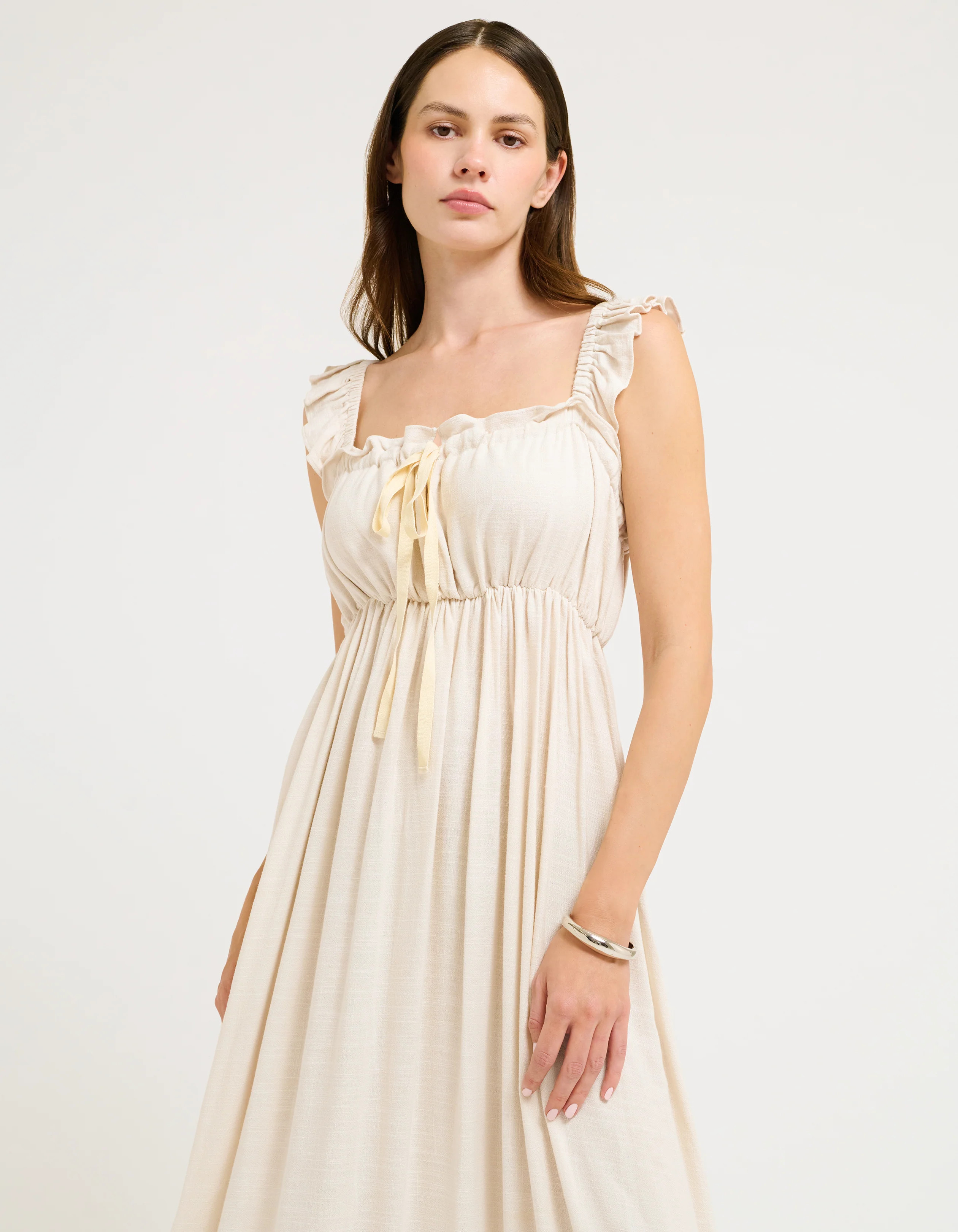 Tall Grass Maxi Dress | Natural | Rumored