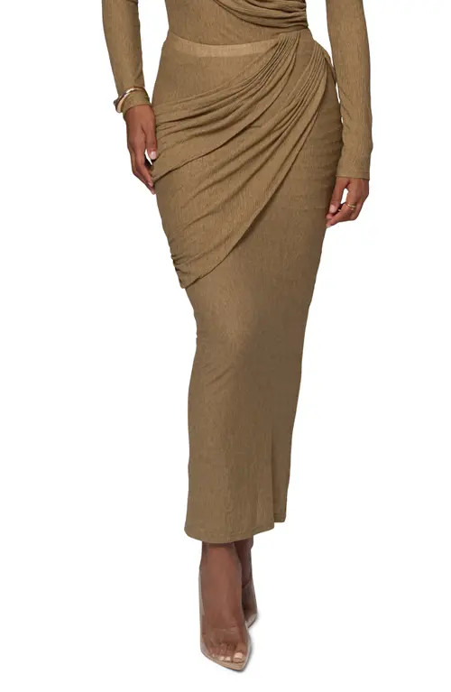 JLUXLABEL Paradise Hills Maxi Skirt in Green at Nordstrom, Size Small | Nordstrom