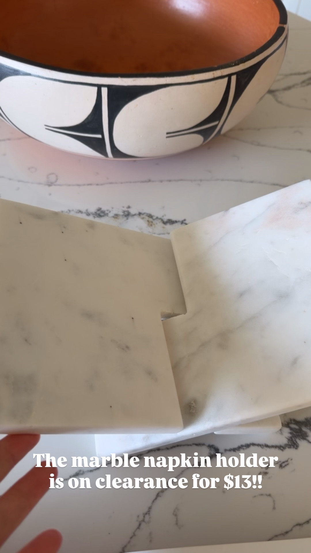 Loving this marble book stand and marble napkin holder! The napkin holder is on clearance for $13! 

#LTKHome #LTKSaleAlert
