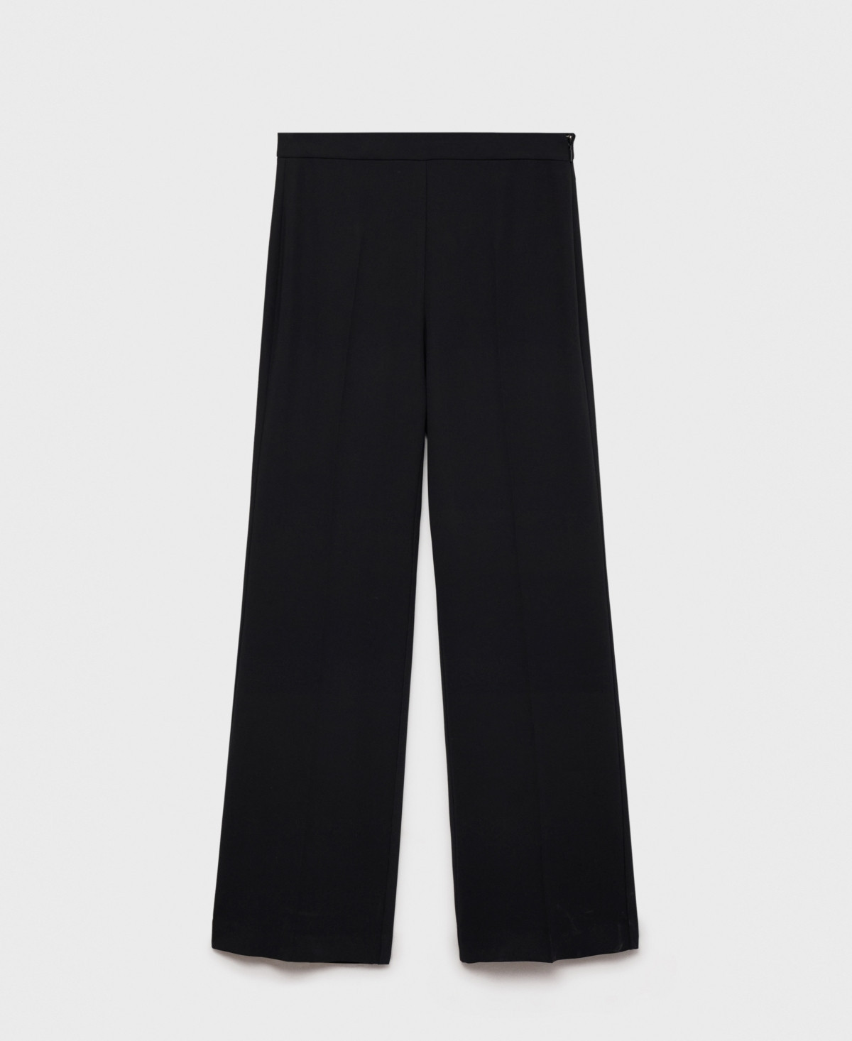 Mango Women's Straight Mid-Rise Suit Pants - Black | Macy's