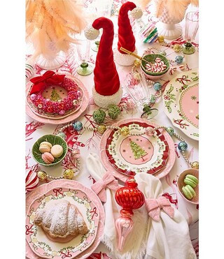Southern Living Sweet Christmas Pink Accent Plates, Set of 2 | Dillard's | Dillard's