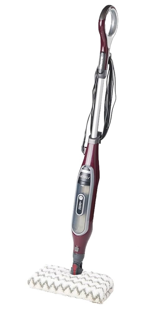 Shark QM5006QRD Genius Steam Pocket Mop with Accessories, Red (Renewed) | Amazon (US)