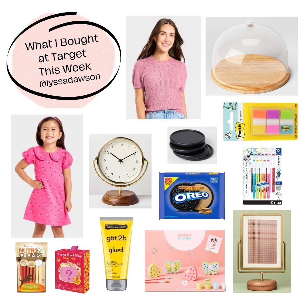What I bought this week at target 

#LTKKids #LTKdayinmylife #LTKHome