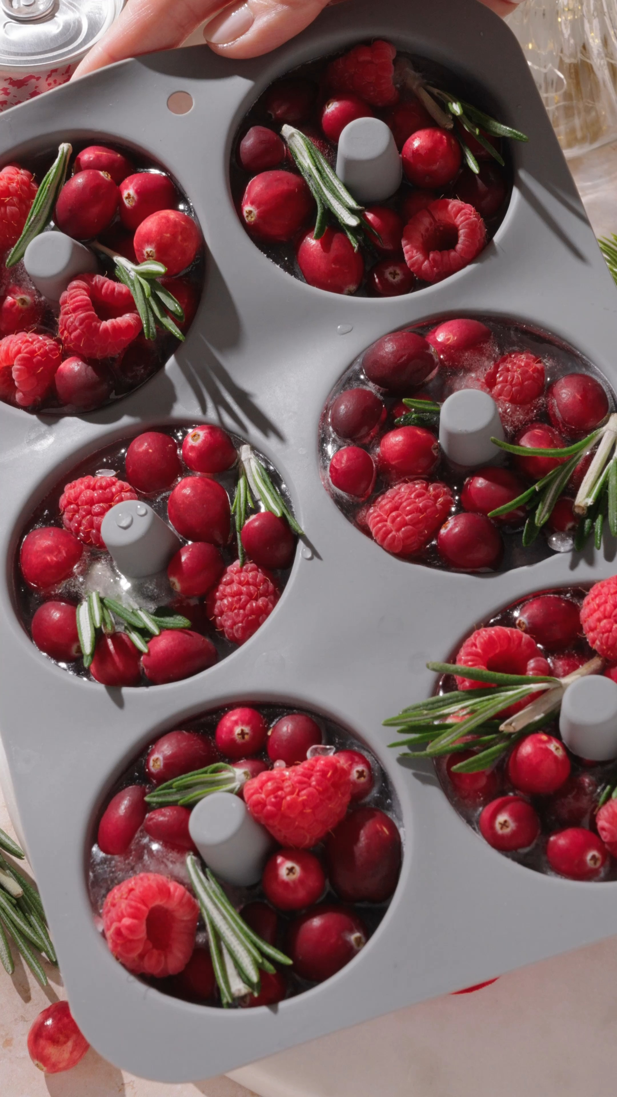 Festive Christmas Ice Wreaths made in Amazon donut mold! Great for entertaining, champagne or mimosas. 

 

#LTKHoliday #LTKSeasonal #LTKParties