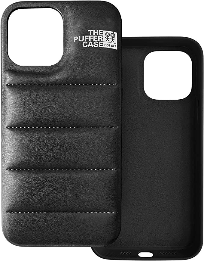 Hot Off for Nappa Leather iphone 13Promax 14 14Plus 14Pro 14Promax, Puffer Phone Case Puffy iPhon... | Amazon (US)