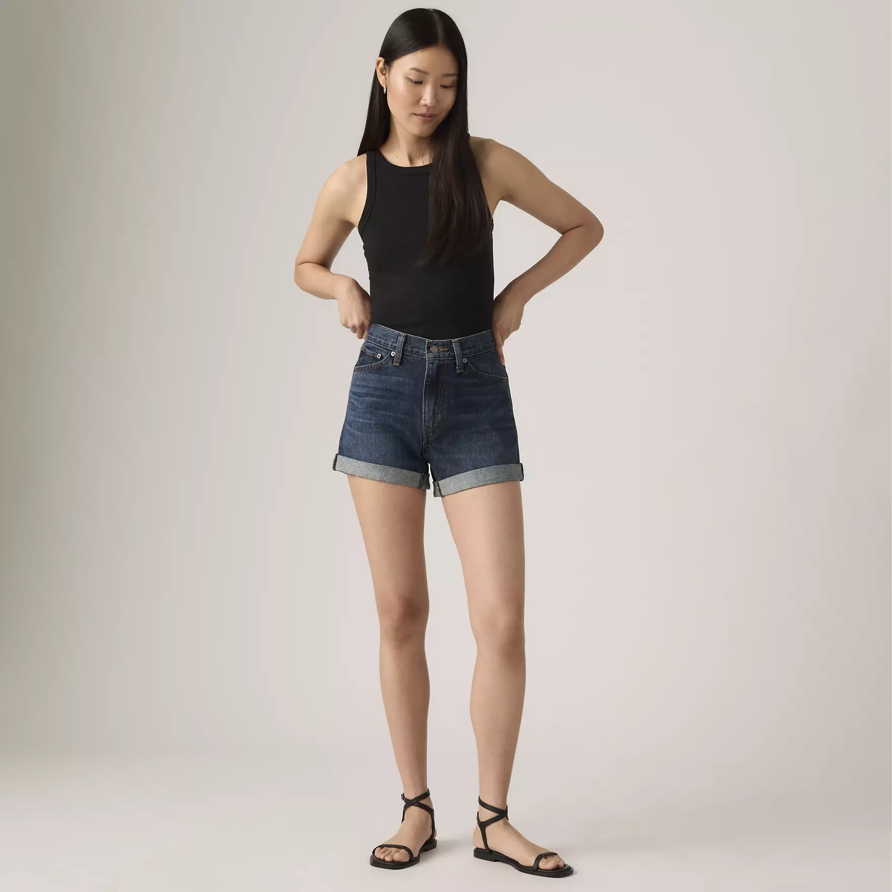 Rolled 80s Mom Women's Shorts | Levi's US