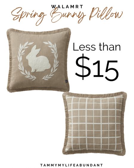 Cute bunny pillow for less than $15
#wslmartfunds

#LTKSpringSale #LTKsalealert #LTKhome