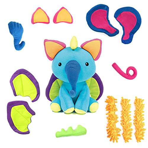 Educational Insights Mixaroo - Stuffed Animal for Social Emotional Learning Activities, Fine Motor Preschool Toys, Toddler Learning Toys, Kindergarten Classroom Must Haves, Gifts for Kids Ages 2+ | Amazon (US)