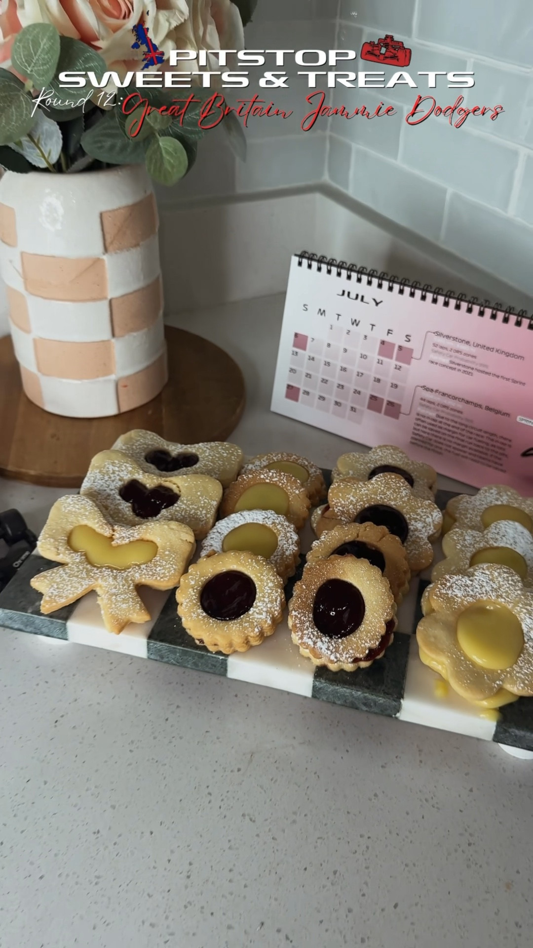 Pit Stop Sweets & Treats Round 12: Great Britain Jammie Dodgers🇬🇧

#LTKActive #LTKFindsUnder50 #LTKSeasonal