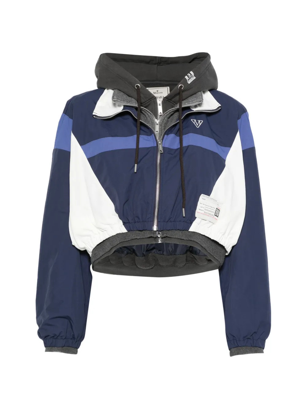 panelled layered-effect jacket | Farfetch Global